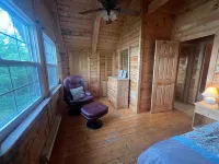 Relaxing Cedar Log Cottage on Bras d'Or Lake over 300 Ft Private Beach & Kayaks