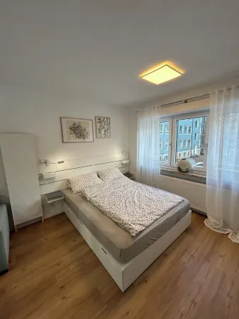 Kempten central 1-room apartment with parking space Отели рядом с достопримечательностью «Korallen-Center Kempten»