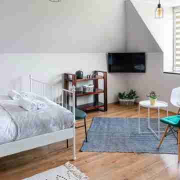 Light and bright starlit loft, 5 minutes from the center! Rooms