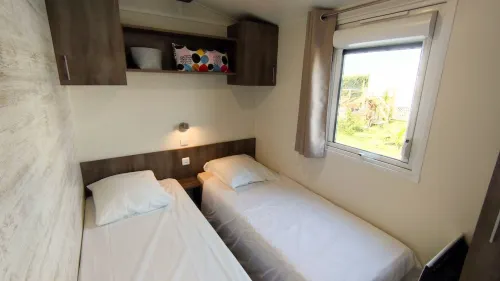 Mobil Home Tout Confort Derrière les Dunes de la Grève Blanche