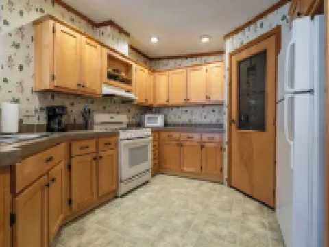 The Wolf Cabin at the Riviera Resort in Neillsville, Wisconsin! デューハーストのホテル