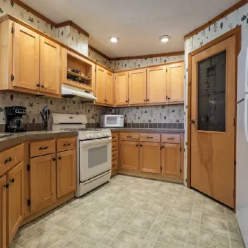 The Wolf Cabin at the Riviera Resort in Neillsville, Wisconsin!