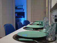 High view of Porchat Island, lots of space, comfort, technology and unique view Hotel a São Vicente