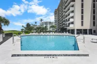 Spacious Balcony and Triangular Pool - Charming Beachfront Retreat