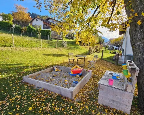 4-star Ott vacation apartment - with separate garden - at the foot of the Buchenberg Hotel di Halblech