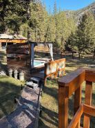 Beautiful Cabin with a Creek Running Through it.
