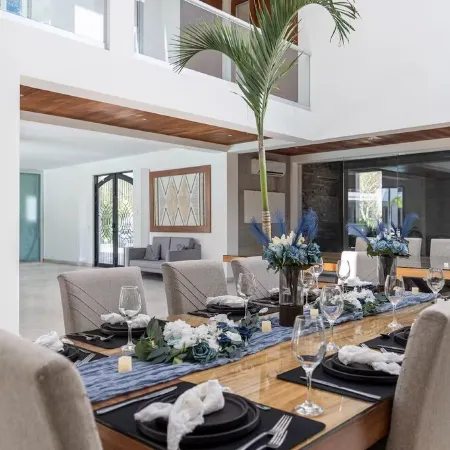 #1 Booked Largest Estate Villa in Tulum Region, Indoor Pool, Gym, Walk to Beach