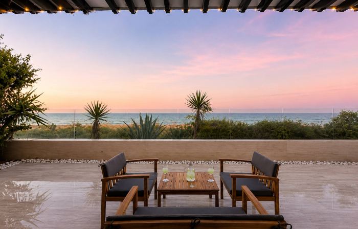 Marsa Cube House – Beachfront Living in La Marsa