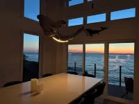 Bay of Fundy Retreat with Oceanfront Hot Tub & Wood-Burning Stove - Wi-Fi