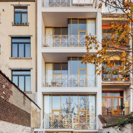 Top Floor New Duplex Stunning View In Trendy St Gilles Отели рядом с достопримечательностью «Станция метро Horta»