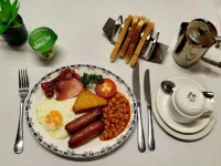 At Caledonia - breakfast
