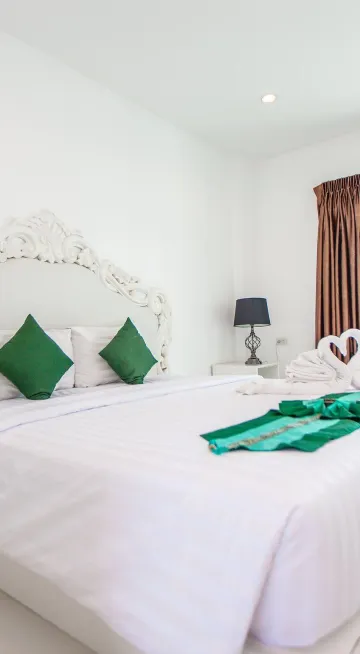 ห้องนอนเตียงคิงไซส์สแตนดาร์ด