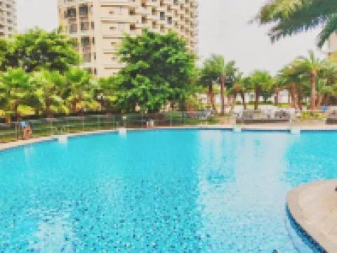 Ocean flower island Agean sea hotel