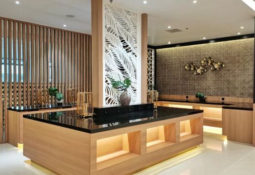 코르디아 호텔 복도 전경