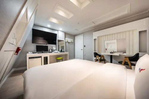 Gwangju Self Check-in Hotel K - Parkplatz