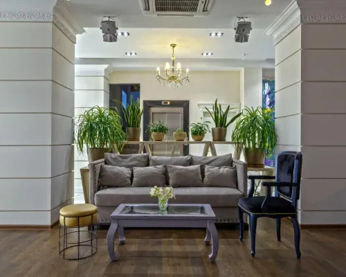 Smart Hotel Bishkek Öffentliche Flächen Photos