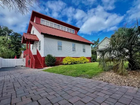 Private Heated Pool - 1 Block from the Beach!