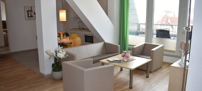 Posthus Apartment 306 with balcony, close to the beach and central Hotels in Borkum