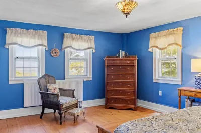 Breathtaking Mountain Views from Lovingly Updated 1850 Antique Farmhouse