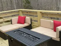 Farmhouse Themed Danville Vacation Home with pool table & gym