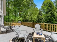 Spacious A-Frame Cabin w/ Air Hockey, Fire Pit, Huge Deck Hotels in Fairview