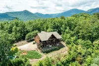 Lake Lure Large Cabin - Sleeps 10 Mountain View’s &  Hot Tub Near Chimney Rock
