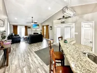 Happy little get away with pool and hot tub