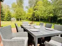 "Alle_zusammen" - Modern and bright vacation apartment with large garden