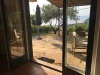 Vacation apartment with large natural stone terrace, sea view guaranteed