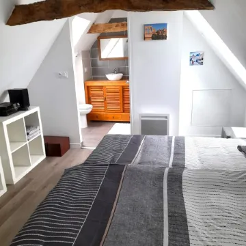 Dans Manoir Marteroy, Appartement 80m² 2 Chambres vue Mer, Plage des Rosaires