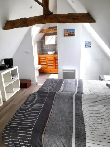 Dans Manoir Marteroy, Appartement 80m² 2 Chambres vue Mer, Plage des Rosaires