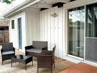 Mid-Century Modern Home with Attached Suite in Kanab, Utah. Vintage meets modern