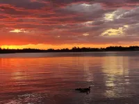 Quiet area across from the lake Hotels in Yarrawonga