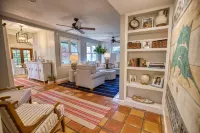 Heated Saltwater Pool and Lush Landscaping - Charming Modern Retreat