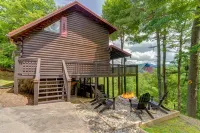 Stunning Mountain Views and Hot Tub Oasis - Charming Log Cabin Retreat