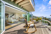 Heated Saltwater Pool and Hot Tub - Elegant Ocean View Retreat