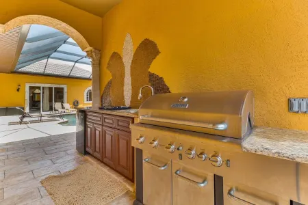 Courtyard Pool and Expansive Dock Space - Luxurious Waterfront Oasis