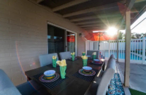 Heated Pool, Fire Pit and Shuffleboard Fun - Elegant Escape