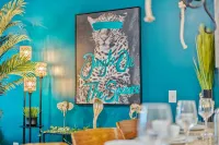 Rooftop Lounge and Pool Access - Exotic Tropical Retreat Hotels in Decatur