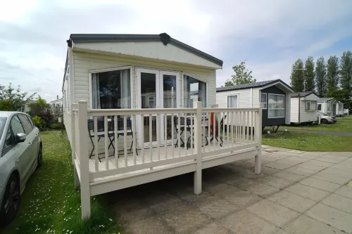 8 Berth Caravan at Manor Park Hunstanton Free Wifi Hotels in Hunstanton