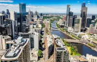 Pars apartments - Melbourne Quarter- unique View of city and Yarra Hotels in Docklands