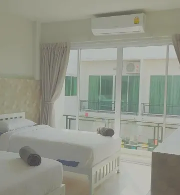 ห้องซูพีเรียร์ เตียงแฝด พร้อมระเบียง