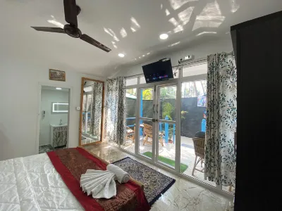 Private Beach Studio | Kitchenette | Palolem Beach Hoteles en 