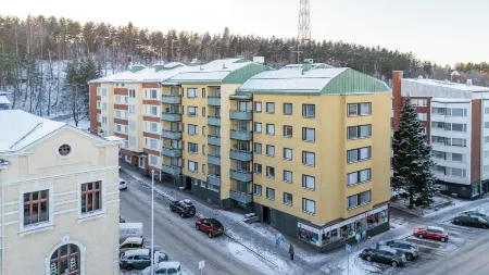 Bright & Spacious Studio in Lahti Center Отели рядом с достопримечательностью «Yli-Marola Domestic Animal Yard»