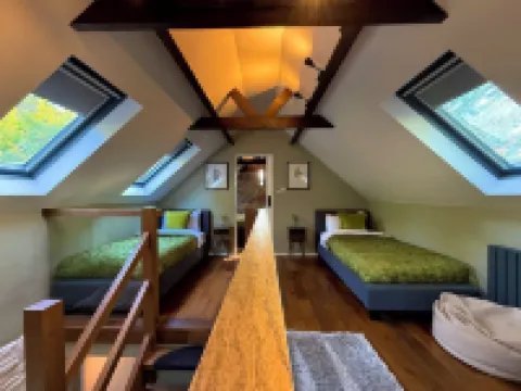 Luxury Holiday Lodge with Private Hot Tub, Fishing & Giant Cinema & Games Room.