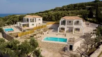 Vasiliki Villa - Charming 4 Br Villa with Pool and Sea Views Hotels near Pythias Gallery