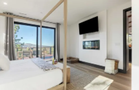 Modern Lodge Near Lake, Village, & Snow Summit Game Room, Decks, Firepit, Views