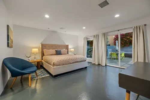 Four bedroom suites, private pool, spa & gourmet kitchen on .25 acre!