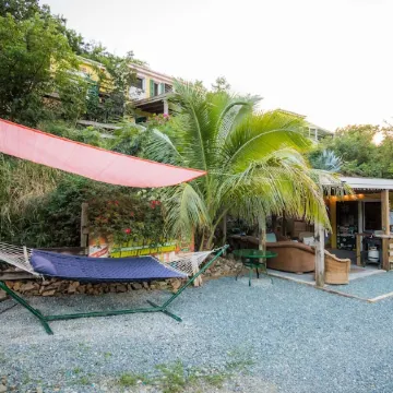 Lameshur Bay Glamping Site with AC