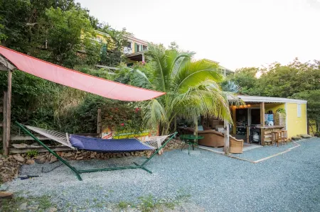 Lameshur Bay Glamping Site with AC